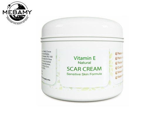 Le solvant de vergeture de crème de soins de la peau de la vitamine E d'huile efface des cicatrices pour le visage/cou