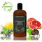 Les extraits purs organiques d'usine de l'huile 100% de massage de soins de la peau réduit le volume des cellulites 8oz