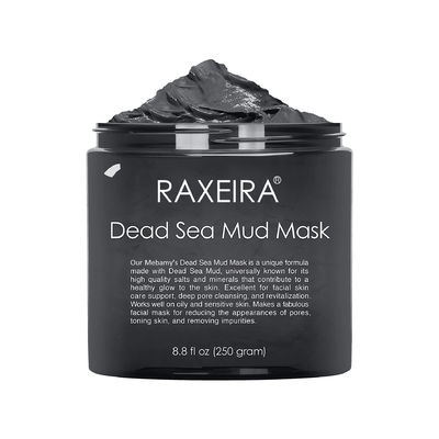 Masque profond organique de boue de visage de mer morte de contrôle de pétrole raffiné de masque protecteur de soins de la peau d'OIN