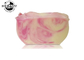 Huile de Rose faite main organique de savon de lait de chèvre d'huile de noix de coco blanchissant de grandes barres de peau