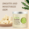 Crème hydratante quotidienne de peau Shea Butter Hair Body Dry de soulagement organique naturel pur de peau de 100%