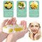 Le savon organique naturel pour entièrement la peau nourrissent le savon organique de empaquetage fait sur commande de citron de bain
